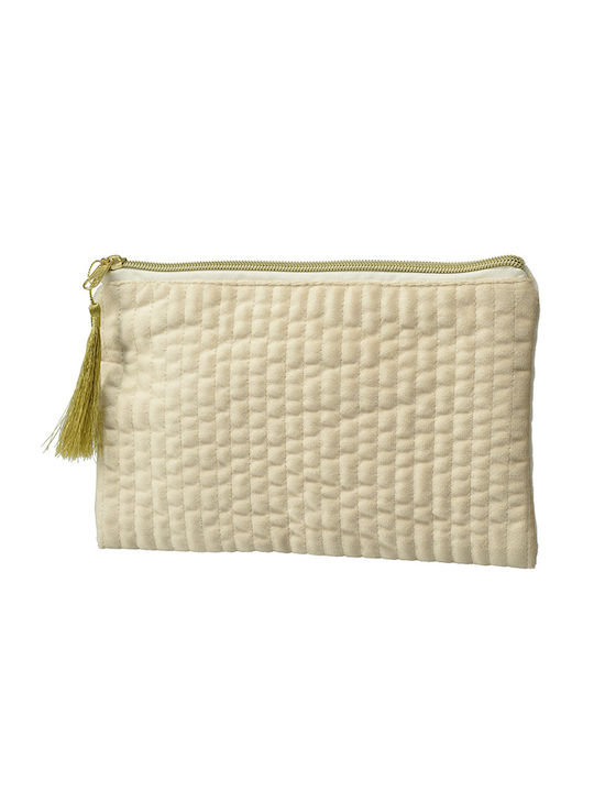 Koopman Toiletry Bag in Beige color 15cm