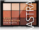 Astra Make Up Παλέτα με Σκιές Ματιών Matte σε Στερεή Μορφή Palette 15gr
