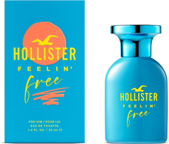 Hollister Feelin' Free Herrenparfums Eau de Toilette 30ml
