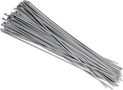Arte Plast Δεματικά Καλωδίων Πλαστικά 200mmx3.6mm σε Γκρι χρώμα (100τμχ)