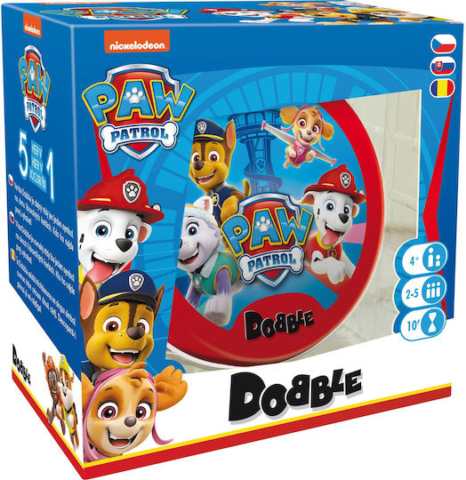 Joc de Societate Dobble Game - Paw Patrol pentru 2-5 Jucători 4+ Ani