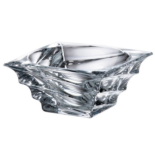 Bohemia Casablanca Decorative Bowl Transparent 24x24cm