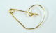 Metallic Jewelry Material Gold in Shape Key 3.3x2.4cm. Thickness 1mm. Set 10pcs
