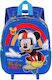 Karactermania 3D School Bag Trolley Elementary, Elementary Blue with Water Bottle Holder 12.5Liters