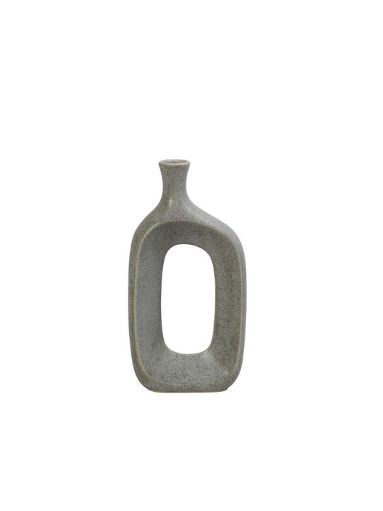 Espiel Decorative Vase Gray 13.5x6x26cm