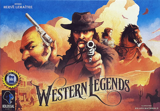 Board Game Western Legends Base for 2-6 Players 14+ Years Old (EN) Asmodee