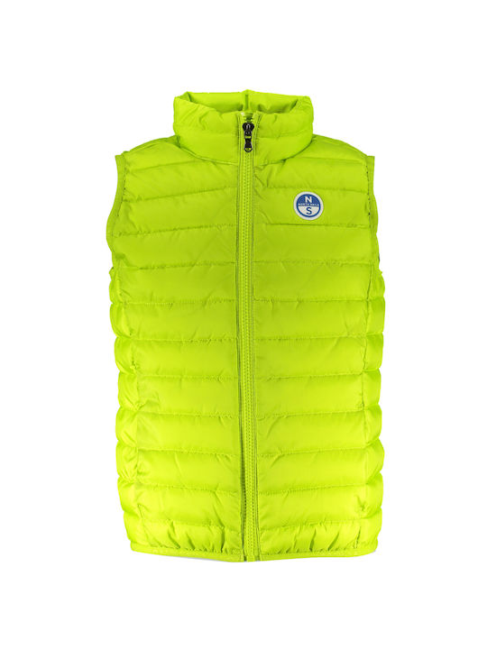 North Sails Kids Casual Jacket Sleeveless Green