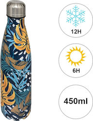 5Five Bottle Thermos Stainless Steel 500ml Trop...