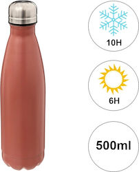 5Five Flasche Thermosflasche Rostfreier Stahl Sienna 500ml