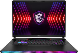 MSI Raider GE78 HX 14VHG-837US 17" QHD 240Hz (i9-14900HX/32GB/1TB SSD/GeForce RTX 4080/W11 Home) (US Keyboard)