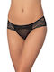 Cindy Damen Slip MultiPack mit Spitze Schwarz