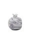 Marhome de birou Amulet Rodie Roz din Sticlă 9x11cm 1buc