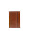 Lavor Men's Leather Wallet with RFID Tabac Brown