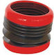 Guard Car Cup Holder 1 Position with Adhesive Tape in Red Color