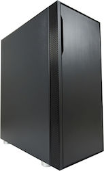 LC-Power 8000B - sound-insulated Gaming Midi Tower Κουτί Υπολογιστή Μαύρο