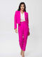 Ths-Fashion Women's Fuchsia Suit in Regular Fit