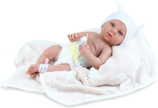 Marina & Pau Бебешка Кукла Mini Baby Розова 38 см