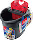 Vileda Mop Bucket Plastic Red