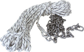 Set Seil 10mm 30m 2m Kette 6mm Möbel Nautiche Italiane Srl 29.fν.0202951
