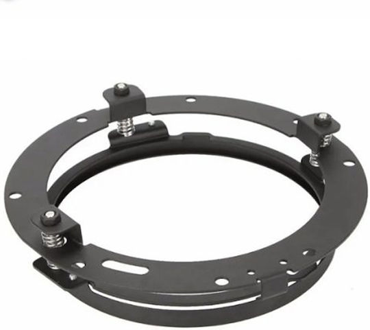 LED 7 Inch Motorcycle Headlight Mount Black Generaltrade