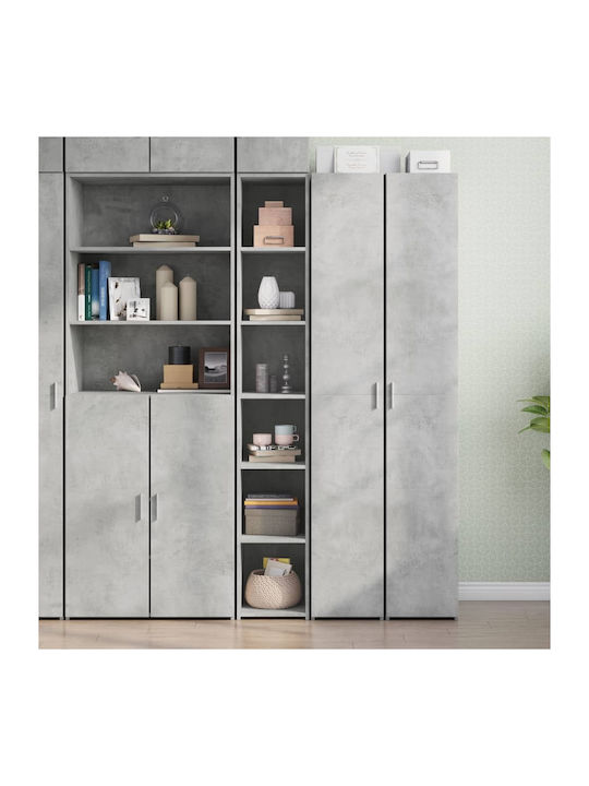 Βιβλιοθήκη Γκρι 30x41x185εκ.