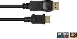 Good Connections GPSUP15A763C4 DisplayPort Male to HDMI Male Good Connections GPSUP15A763C4 DisplayPort Male to HDMI Male