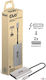 Club3D Μετατροπέας Thunderbolt 3 male σε DisplayPort 2x female Ασημί 1τμχ CSV-1586