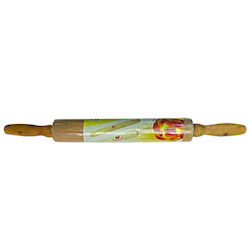 Wooden Kitchen Rolling Pin 42cm Diameter42cm 1pcs