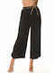 Dress Up Women's Fabric Trousers Black