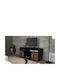 Wooden TV Stand L120xD40xH55cm