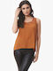Damen Bluse Ärmellos Aukra