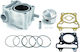 Airsal Aluminum Cylinder Piston 58.00mm 02046358 Keeway Outlook 07-12 Fes 98-07 Honda Sh 125 I 05-12 Ses 02-06 Kit