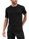 T-shirt Μαύρο