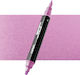 Ohuhu Acrylic Metallic Pink M703 Μαρκαδόρος Ζωγ...