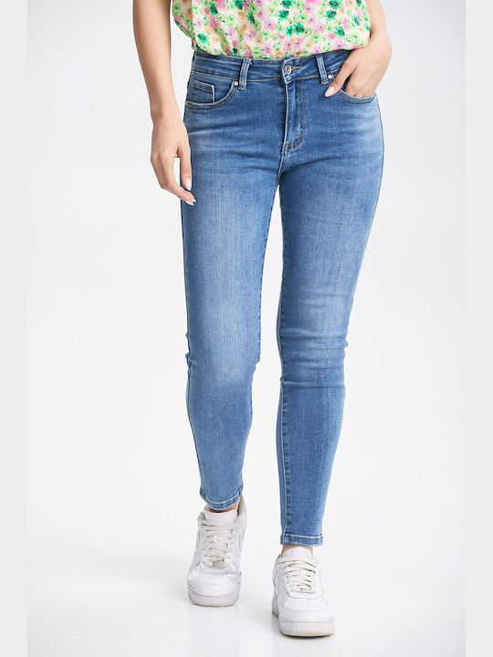 Comfuzio Damenjeanshose Blue