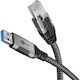Goobay USB 2.0 Кабел USB-A мъжки - RJ45 Черен 3м 70499