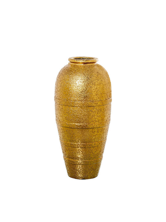 Alexandra House Living Decorative Vase Gold 33x25x59cm