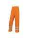 Delta Plus Reflektierend und Wasserdicht Arbeitshose Orange