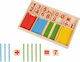 Kruzzel Montessori Educational Game Letters & Numbers made of Wood