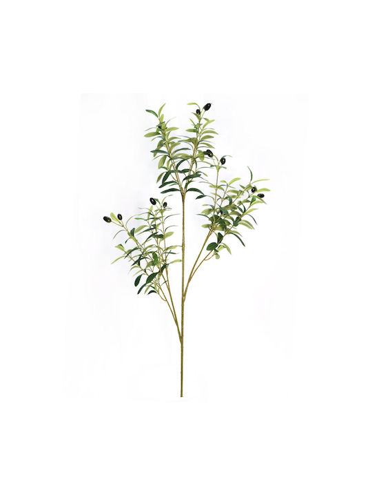 Künstlicher dekorativer Zweig Olive Grün 98cm Supergreens