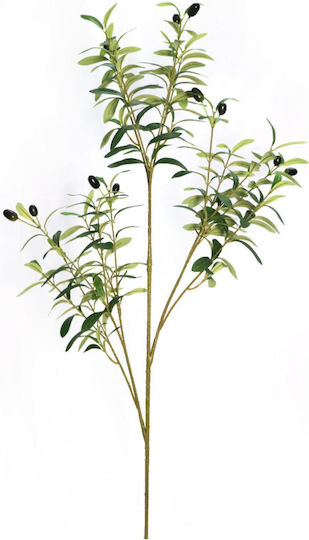 Artificial Decorative Branch Olive Green 98cm Supergreens