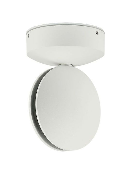 V-TAC Wall-Mounted Outdoor Light LED IP65 7W with Warm White Light 11x12x17εκ.
