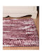 Silk Fashion Bath Mat Pink 55x90cm