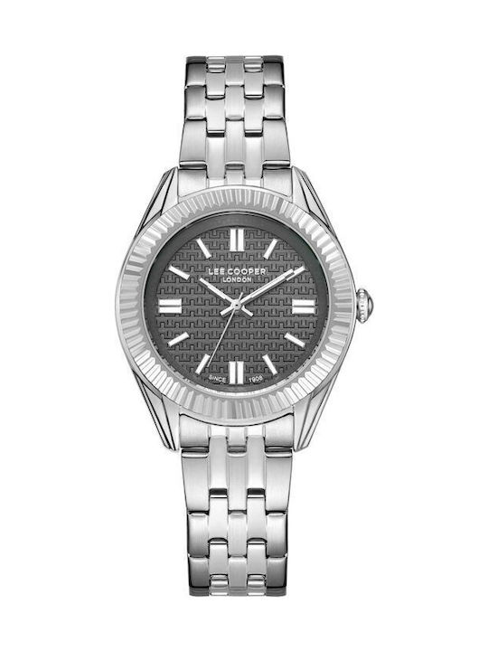 Lee Cooper Women's Watch with Silver Metal Brac...