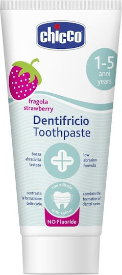Chicco Βρεφική Οδοντόκρεμα για 1+ Χρονών με Γεύση Φράουλα 50ml