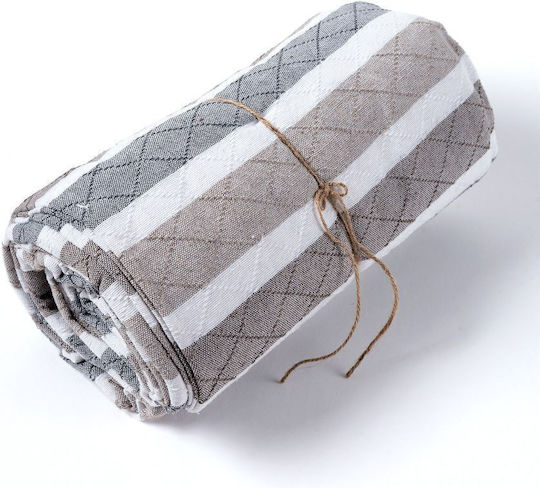 Silk Fashion Τετραθέσιου Καναπέ Π180xΜ320cm Beige/grey Silk Fashion Τετραθέσιου Καναπέ Π180xΜ320cm Beige/grey