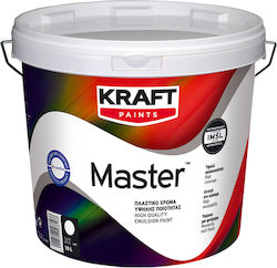 Kraft Master Πλαστικό Οικολογικό Υδρόχρωμα για Εσωτερική Χρήση Λευκό 750ml Kraft Master Πλαστικό Οικολογικό Υδρόχρωμα για Εσωτερική Χρήση Λευκό 750ml