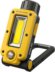 NiteCore Rechargeable Jobsite Light LED IPX5 with Brightness up to 600lm