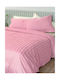 Palamaiki Satin Kissenbezug-Set Oxford Rose 50x75cm.