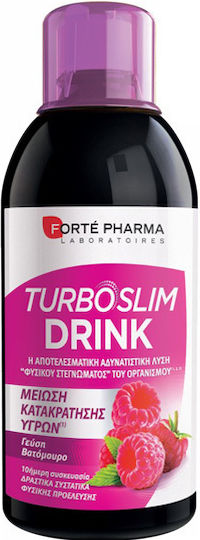 Forte Pharma Turboslim Drink Συμπλήρωμα για Αδυνάτισμα 500ml Framboise